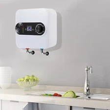 8L/2.1 Gallon Electric Tank Water Heater Kitchen Shower Heating Water Warmer New