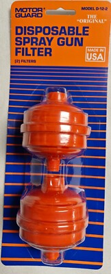 Motor Guard Spray Gun Filter D-12-2 (2 pack)
