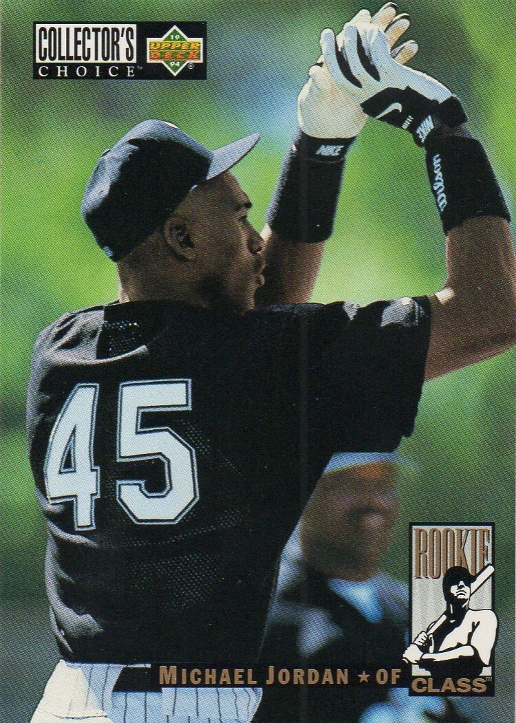 1993-94 UPPER DECK MICHAEL JORDAN COLLECTORS CHOICE WHITE SOX #661