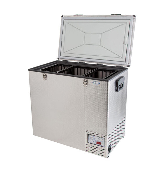 National Luna 125L Fridge Stainless Steel Freezer Camper Caravan 4x4 4WD Offroad eBay