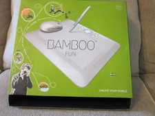 Wacom Bamboo Fun CTE450S USB Drawing Tablet with Pen  Mouse