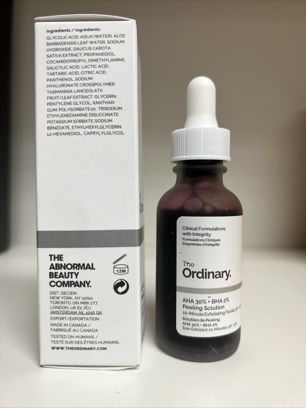 The Ordinary Peeling Solution AHA 30% + BHA 2%