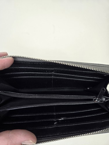 Nine West Gray Faux Leather Women's Zip Around Large Wallet EXCELLENT CONDITION - Picture 8 of 15