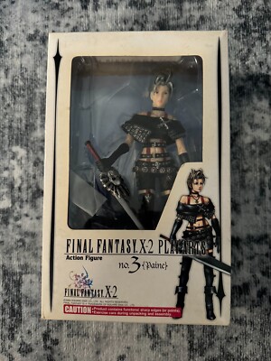 Final Fantasy X-2 Play Arts Action Figure No. 3 Paine - Preowned