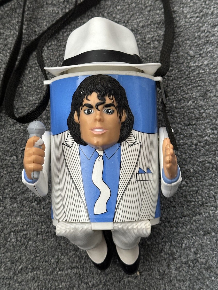 Vintage MICHAEL JACKSON 1989 Triumph Puppet Kooler Cup 80s MJ