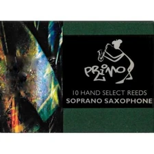 Primo Bb Soprano Saxophone Reeds Strength 2.5, Box of 10
