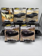 Hot Wheels Real Riders Premium Fast  Furiou Lot Of 5