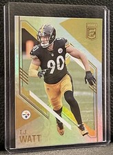 2021 Donruss Elite T.J. Watt #12 Pittsburgh Steelers