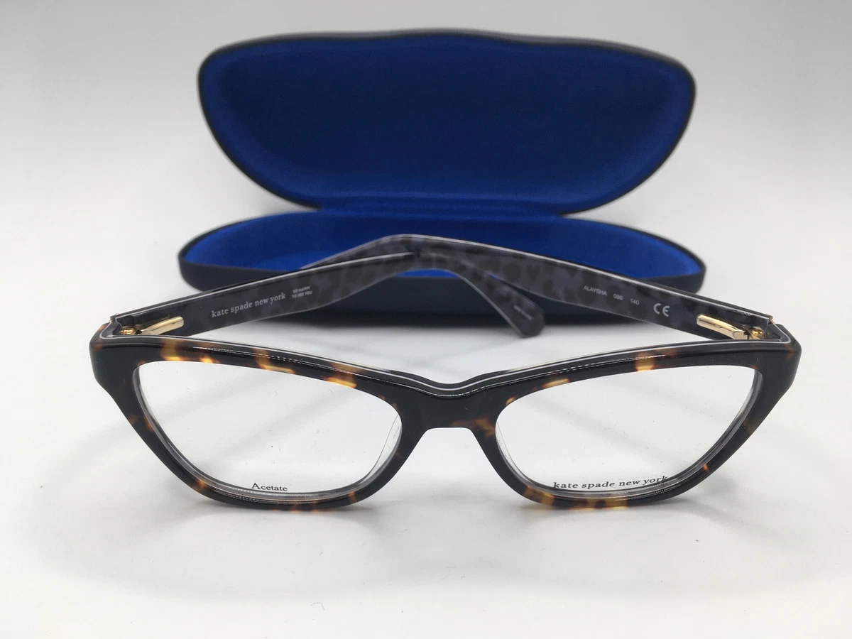 Kate Spade Alaysha Women s Dark Havana Frame Demo Lens Cat Eye