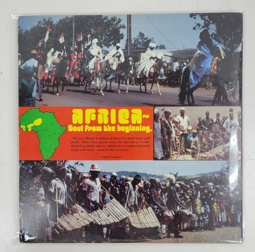 Africa Soul From The Beginning 2 Record Gatefold LP Vinyl Private Press (MINT) - Picture 2 of 5