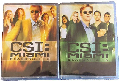 CSI: Miami - TV Series Seasons 1-6 (40 DVD SET) NEW Factory Sealed Free Shipping