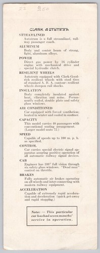 Clark Autotram One Sheet Flyer Chicago 1933 Fair Century Progress Advertising - Picture 2 of 3