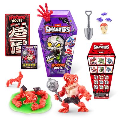 Smashers Horror House Dig and Dissect Monster Toy with 15 Surprises Inside