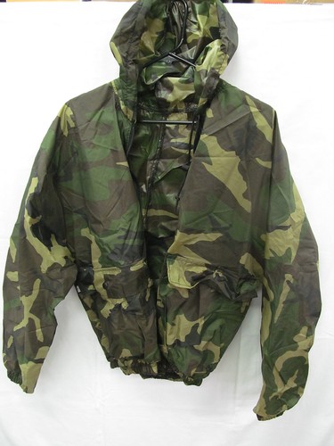 Woodland Camo Rain Suit Two Piece 