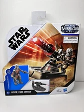 Disney Hasbro Star Wars The Mandalorian Mission Fleet Hover E-Web Cannon NIB