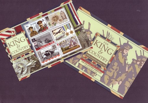 Isle of Man - 2020 For King & Country limited edition miniature sheet MNH. - Picture 3 of 5