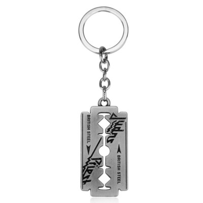 Metal Key Chain Keyring Tin for Judas Priest Chaveros Lovers Razor