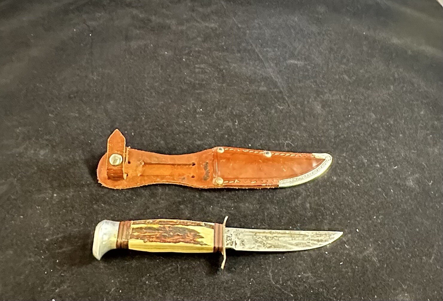antique vintage fixed blade knife knives auction eBay