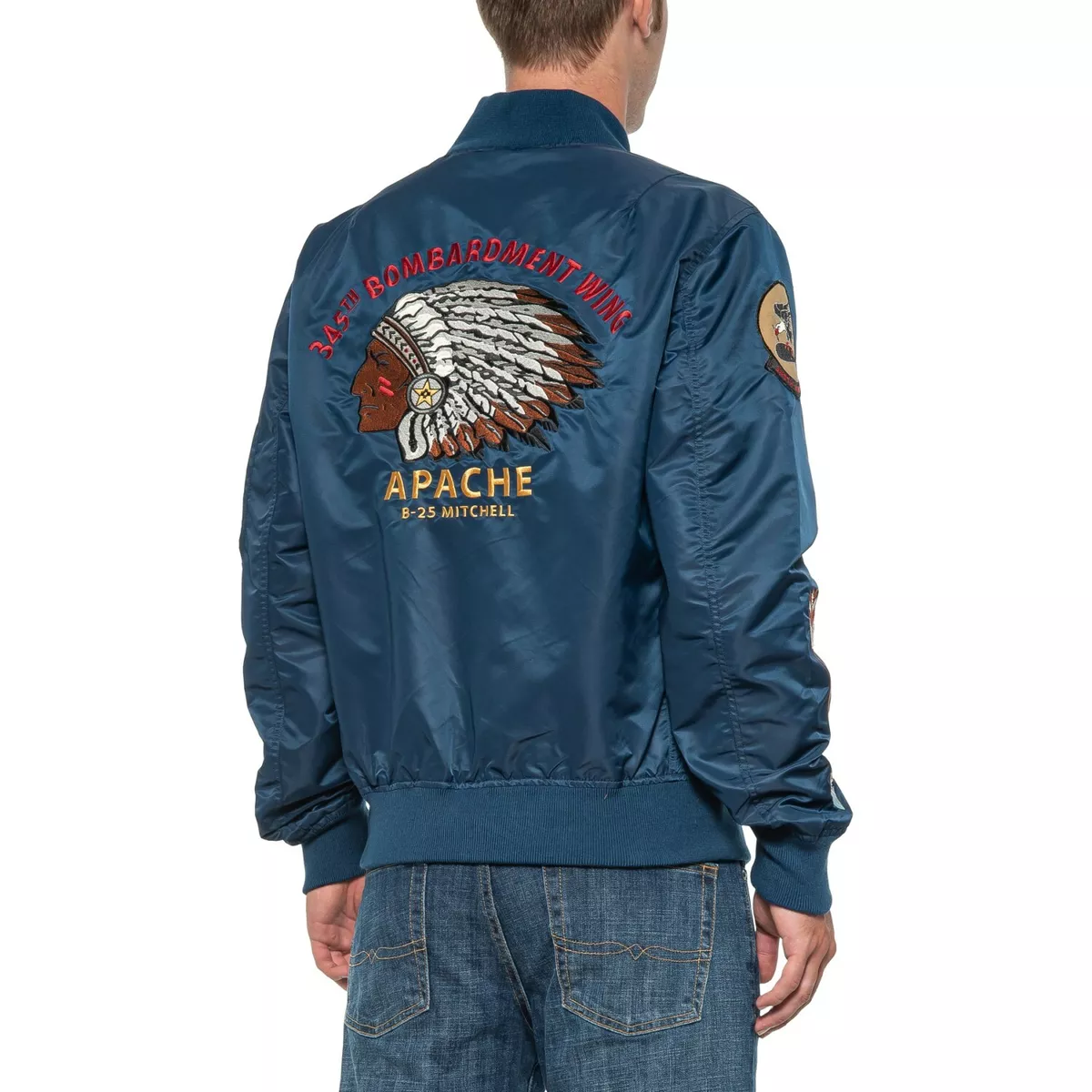 Schott men's nylon 2025 flight jacket