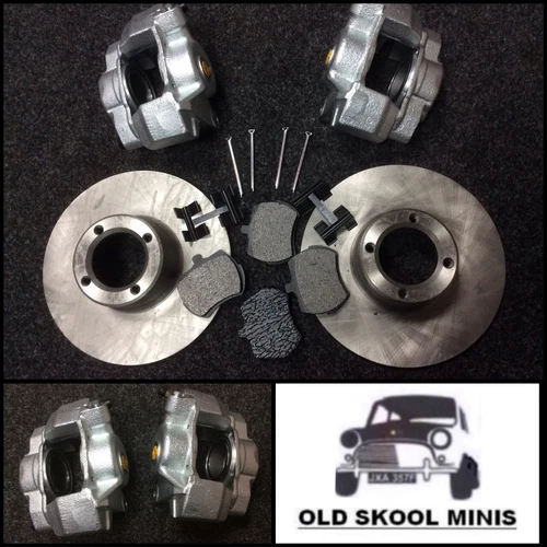 CLASSIC MINI 8.4" BRAKE KIT INC CALIPERS, DISCS, PADS & RETAINERS