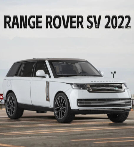 1:32 Land Range Rover SV SUV Diecast Car Model Sound Light Simulation Kids Gift - Picture 9 of 25
