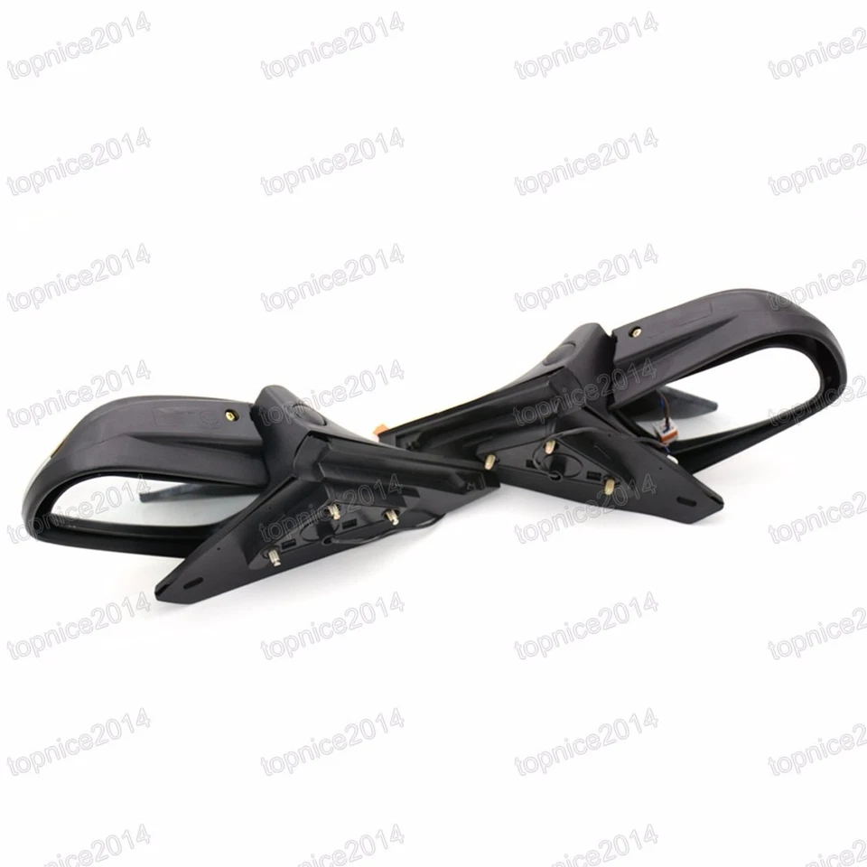 Par de espejos retrovisores laterales exteriores para puerta delantera para Mazda 323 Family año 1998-2005 Foto 4 de 4