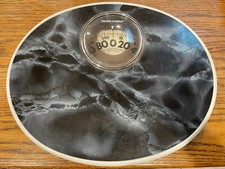 Health O Meter Bathroom Scale Model 72 - 300 Pound Capacity Black WORKS