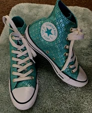 Converse Chuck Taylor All Star Turquoise AQUA MERMAID size 5 Men, 7 Women LN