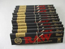 RAW CLASSIC KING SIZE ROLLING PAPERS (FOR 12 PACKS)