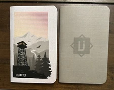 Log + Jotter  Dot Graph Notebook Set Of 2   Lookout - Firewatcher    2020