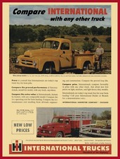 1953 International Pickup Trucks New Metal Sign Farm Stake Bed Model Pics
