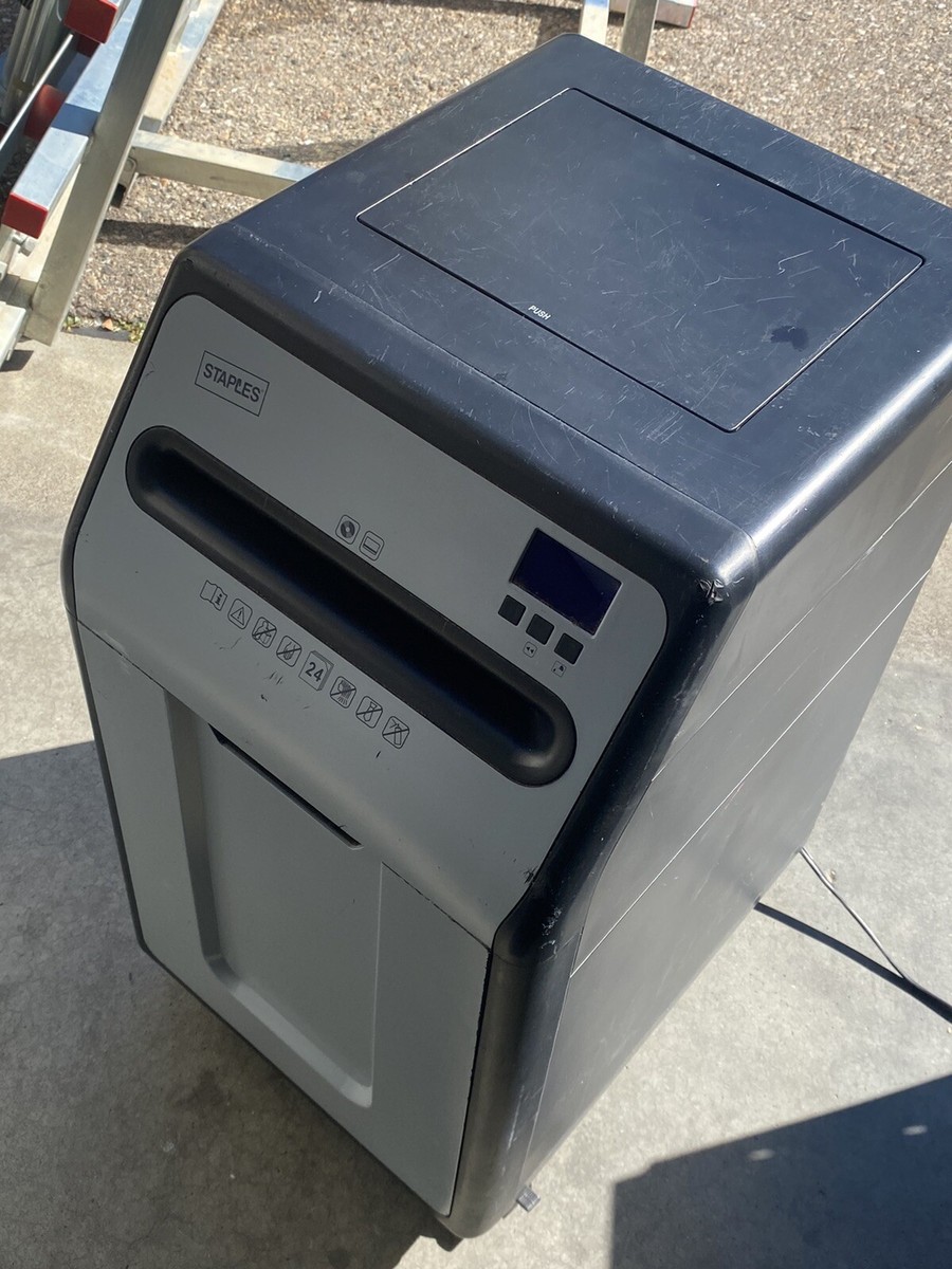 STAPLES Professional Series 24-Sheet Cross-Cut Paper Shredder