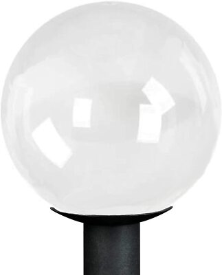 KastLite Lamp Post Globe Combo | 16'' Lens with Fitter & 5000K LED Bulb