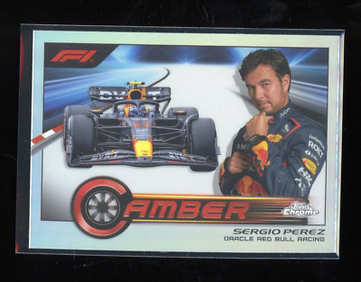 2023 Topps Chrome F1 Camber Sergio Perez #CAM-SP Oracle Red Bull
