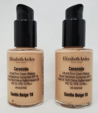 Elizabeth Arden Ceramide Lift and Firm Cream Makeup - GENTLE BEIGE 18