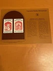 US BEP Souvenir Card # SC39  EXFILMEX, 1974, Mexico Independence ,Own Collection