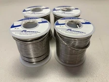 Solder Wire SN40 PB60 WRAP3 - DIA .093" - Electronic - 4 LBS