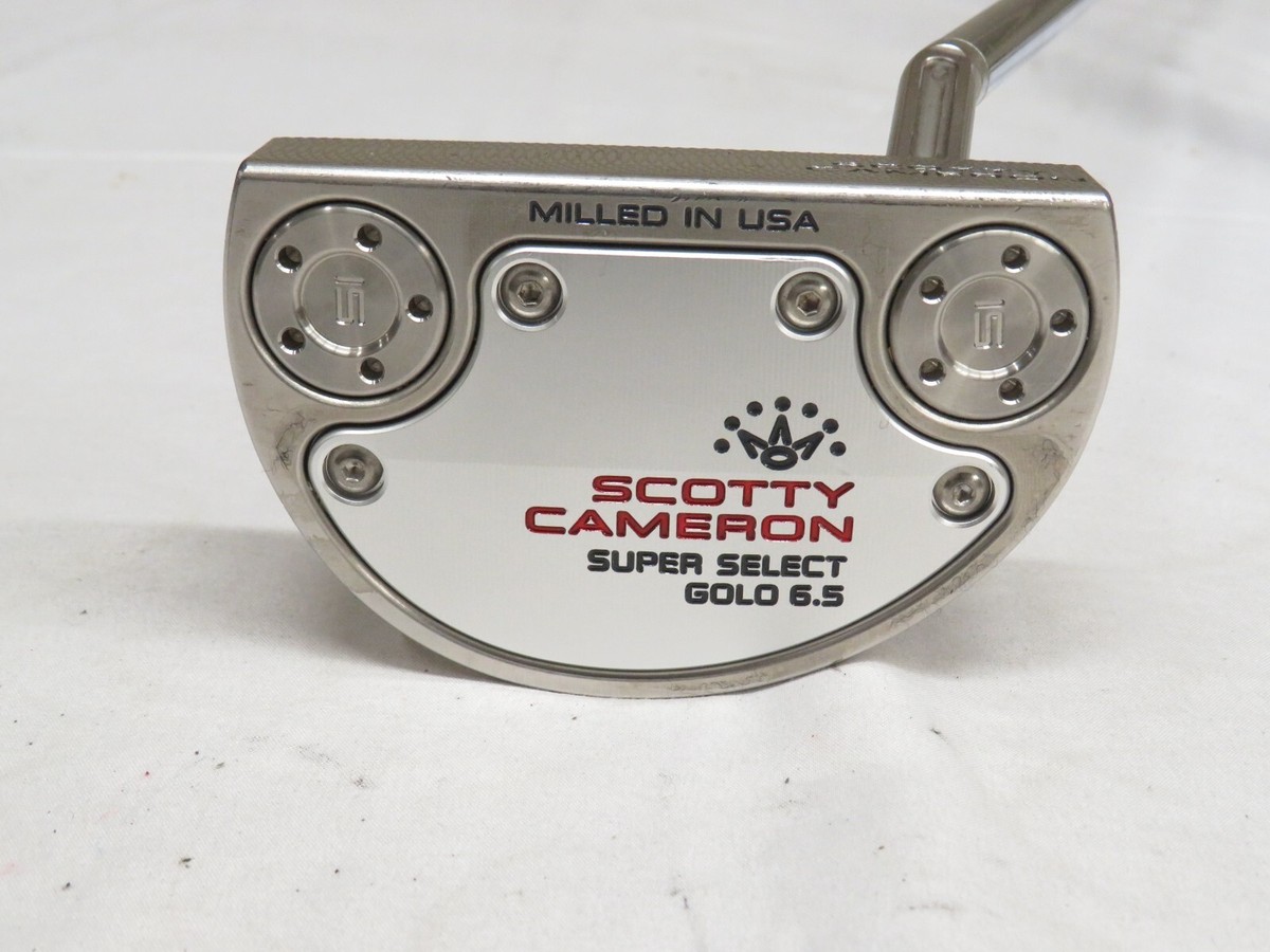 Used RH Titleist Scotty Cameron Super Select Golo 6.5 34