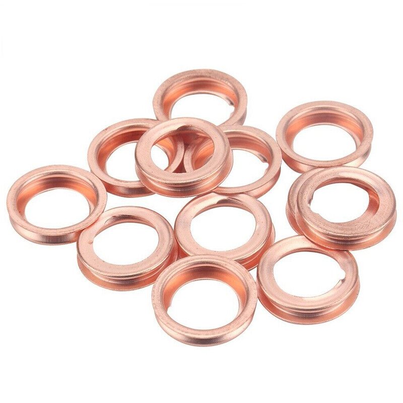 100x Oil Drain Plug Crush Washers Gaskets Fit For Nissan Altima Murano