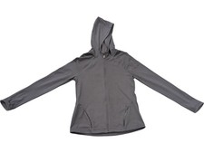 Sweaty Betty Hooded Black Full Zip Activewear Jacket - Size M