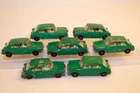 Seven (7) Vintage 1966 Matchbox Lesney M.G. 1100 Saloon Cars #64