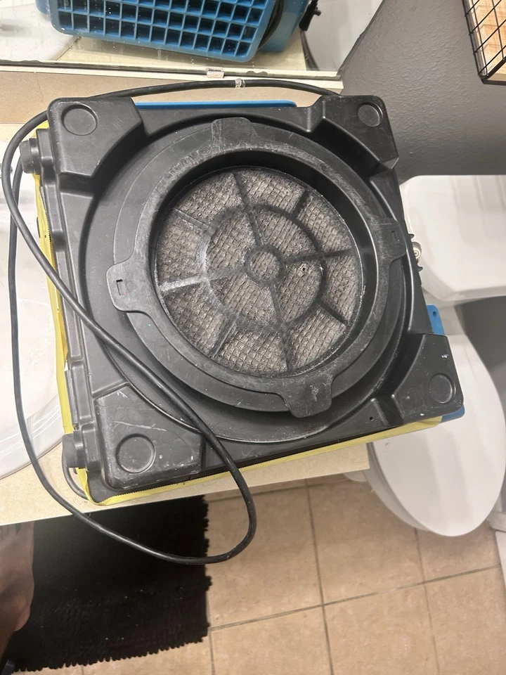 Fregadora de aire profesional HEPA de 3 etapas XPOWER X-3400A. Azul probado, funciona sin caja Foto 4 de 4