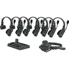 Hollyland Solidcom C1 Full-Duplex Wireless Intercom System with 8x Headsets