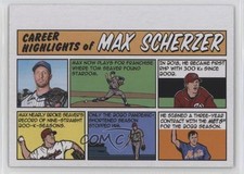 2022 Topps Heritage High Number 1973 Topps Comics Max Scherzer #73TC-27 12wz