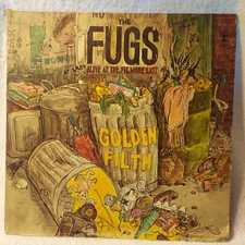 The Fugs/At Last Alive At The Filmore East,Golden Filth/1970/Vinyl/FREE SHIP/VG