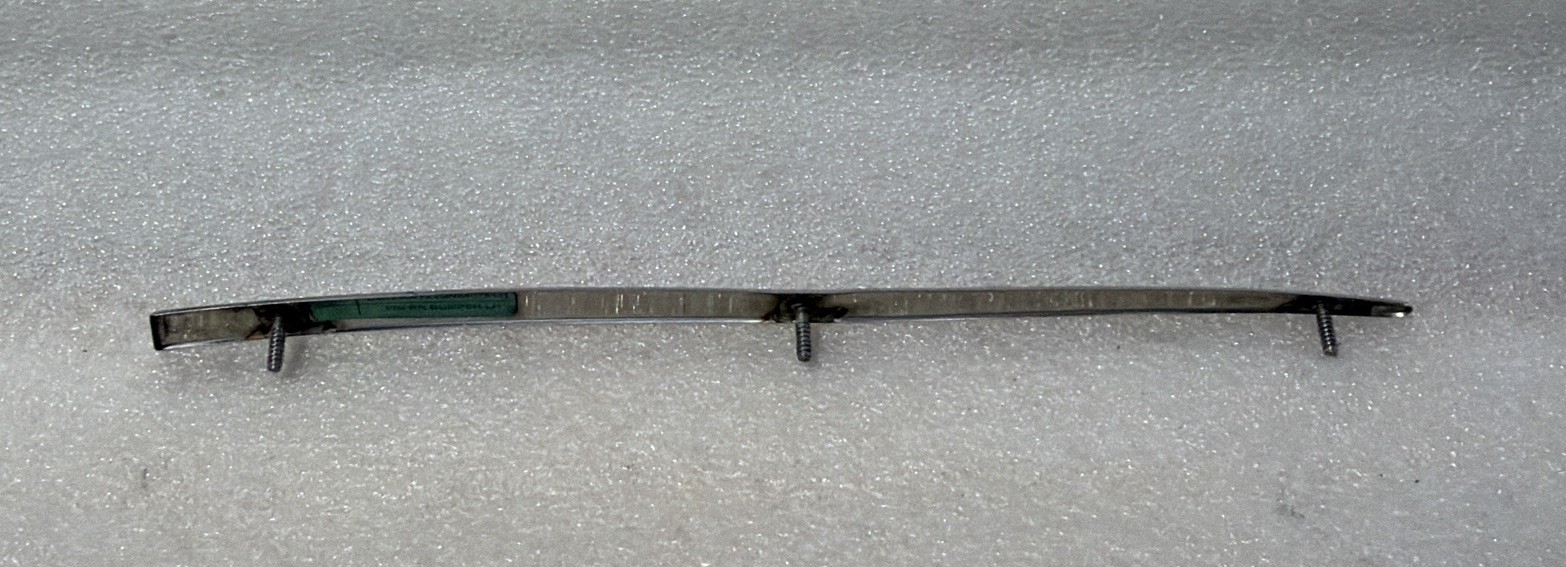 03-10 Bentley Continental GT GTC Rear Left Side Bumper Molding Trim Chrome OEM