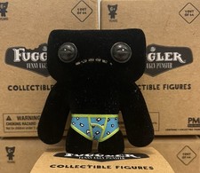Fuggler CATCH-ME Wide-Eyed Weirdo Figure Black Flocked Variation