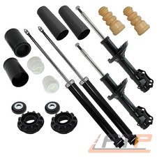 4x GAS STOSSDÄMPFER +DOMLAGER +PROTECTION-KIT FÜR SEAT AROSA 6H