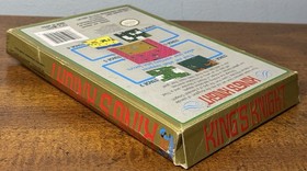 King's Knight (Nintendo Entertainment System, 1989) NES Cartridge & Box Tested