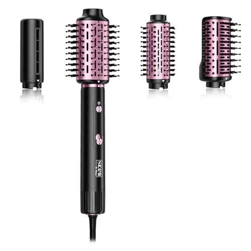 SKIMI Blow Dry Brush Hair Dryer Brush, 110000RPM High-Speed Hot Air Styler